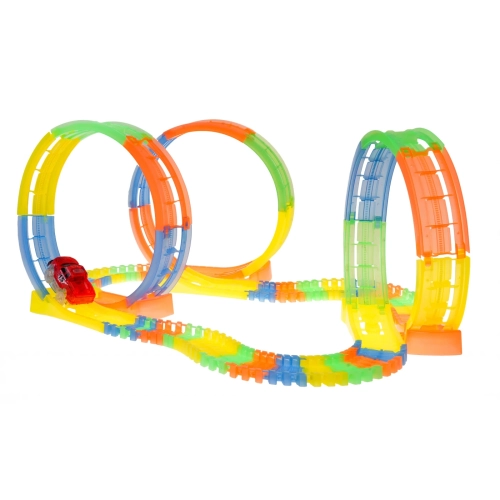 Tor Świecący w Ciemności z autkiem 148el. GD-79A